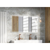 H&R Badmeubelen Jade 2.0 Spiegel - 100x70cm - verlichtingsbalk - dotless indirecte verlichting rondom - touch sensor - traploos dimbaar - kleurtemperatuur in te stellen - spiegelverwarming SW1171061
