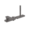 Hansgrohe Axor Citterio C afbouwdeel v. 3-gats inbouw badrandkraan m. sbox en cubic cutm. handdouche. voorsprong 15.5cm - brushed black chrome SW1152201
