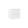 Saniclass Prime Balance Meuble sous lavabo - 60x55x44.9cm - 2 tiroirs - Poignée intégrée - MDF - coton mat (beige) SW892615