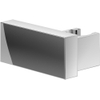 Villeroy & Boch Universal Showers Handdouchehouder - voor wandmontage Hoekig - hoogglans chroom SW974391
