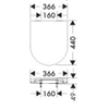 Hansgrohe EluPura S Closetzitting - topfix - softclose - quickrelease - wit SW962890