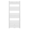 Belrad Handdoekradiator - middenaansluiting - 1600X600mm - 828 Watt - Wit Mat Geborsteld SW1152393