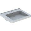 Geberit 300 Comfort Square Lavabo ergonomique 65x52.5cm avec trou de robinet et trop-plein Blanc SW417561