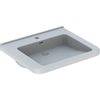 Geberit 300 Comfort wastafel - 65cm - 1 kraangat - met overloop - wit SW417561