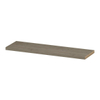 INK 35d étagère murale - 120x35x3.5cm - bord avant chanfreiné - pour niche - MFC chêne grège SW493823