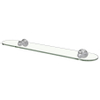 Haceka Allure Tablette Verre Inox brossé 60cm SW654088