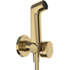 Hansgrohe Bidette bidet handdouche - 1jet s ecosmart v. warm waterm. Porter douchehouder en doucheslang 125cm - polished gold optic SW1172929