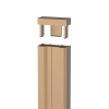 Fortifura Galeria Profil d'élargissement Porte de douche - profil 10mm - cuivre brossé SW1224231