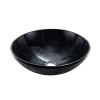 Saniclass Pesca Black Grey Vasque à poser 42x14.5cm Verre de sécurité Noir gris SW522624