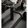 Hotbath Archie Wastafelmengkraan - zonder waste BGP - PVD - geborsteld gunmetal (antraciet) SW798784