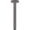 Hansgrohe Raindance e - douchearm plafond - 30cm - geborsteld zwart chroom SW297619