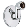 Grohe S-koppeling - met rozet - per stuk - 1/2x3/4 inch - chroom 0433766