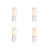 Luedd Lampe LED - lot de 4 - G9 - 3W - 2700K - 250LM - à intensité réglable SW1211333