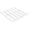 La mosaïque Mosaic Factory Barcelona - 29,1x29,7cm - carrelage mural - Rectangulaire - Porcelaine Blanc Brillant SW523992
