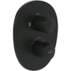 Villeroy & Boch Antao Mitigeur thermostatique encastré avec robinet d'arrêt - noir mat SW974285