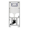 Geberit UP320 inbouwreservoir met Burda frame - frontbediening - dual flush - met Burda isolatiemat 0701131