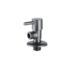 Fortifura Calvi stopkraan G1/2 - PVD - geborsteld gunmetal (antraciet) SW1182545