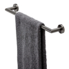 Geesa Nemox Handdoekrek 49.9cm Zwart metaal geborsteld SW451890