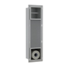 Fortifura Calvi Inbouw Reserve- en toiletrolhouder - PVD - geborsteld RVS SW1189086