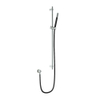 Hotbath Archie Barre de douche - 90cm - sortie murale - flexible de douche 1,5m - douchette - IX INOX316 SW798937