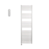Sanicare HVS Radiateur électrique - 172x45cm - 920W - avec télécommande - thermostat - blanc - en bas à gauche - blanc SW1210833