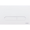 Duravit DuraSystem bedieningsplaat Beta 100 - voor wandcloset - kunststof - mat wit SW962919