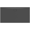Villeroy & Boch Ecora douchebak - 170x90x3.5cm - afvoer lange zijde - anthracite (antraciet) SW1558935