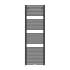 Nemo Spring Toronto handdoekradiator - 185x60cm - staal - 1051 watt - mat zwart SW877760