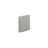 Thebalux Type D spiegelkast – 60x70 cm – indirecte LED – rechtsdraaiend – Nebraska Eiken structuur SW787280