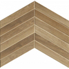 ÉCHANTILLON Terravito Elmare carreau mural et de sol - 7.5x45cm - 9mm - Rectangulaire - Aspect bois - Oak Chevron Mat SW735981