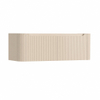 H&R Badmeubelen Juice Meuble sous lavabo - 120x45x40cm - coins arrondis - 2 tiroirs - poignée intégrée - Merino SW1489737