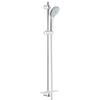 GROHE Euphoria 110 Massage Glijstangset - 90cm - ronde handdouche - 3 straalsoorten - gladde doucheslang - met zeepschaal - chroom 0441966