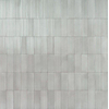 Marazzi Rice M96K Carrelage mural décoratif 7,5x20 cm Grigio Pleat 12,5mm Brillant SW854659
