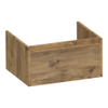 BRAUER Hope Meuble sous-lavabo - 59x30x45.5cm - 1 tiroir softclose sans poignée - 1 découpe pour siphon - Chateau SW1198863