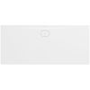 Villeroy & Boch Ecora douchebak - 180x80x3.5cm - afvoer lange zijde - stone white (wit) SW1558897