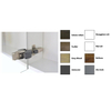 Sanicare qlassics armoire de toilette 100x60x15cm avec 2 portes miroir double face blanc satiné SW17917 Sanicare qlassics armoire de toilette 100x60x15cm avec 2 portes miroir double face blanc satiné SW17917