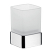 Emco Loft porte-gobelet avec verre modèle à poser chrome SW113950