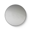 Looox Black line Mirror spiegel - rond 60cm - black line round zwart SW227680