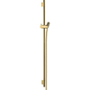 Hansgrohe Unica UnicaS Puro barre de douche coulissante 90cm avec flexible de douche Isiflex`B 160cm polished gold SW358899