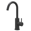 IVY Bond Mitigeur de lavabo - posé - bec pivotant - coldstart - Noir mat PED SW1030734