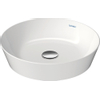 Duravit Cape Cod waskom rond zonder kraangat zonder overloop Ø43cm mat wit/wit SW297002 Duravit Cape Cod waskom rond zonder kraangat zonder overloop Ø43cm mat wit/wit SW297002