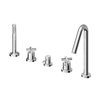 Hotbath Chap Mélangeur bain sur gorge à 5 trous chrome SW11399 Hotbath Chap Mélangeur bain sur gorge à 5 trous chrome SW11399