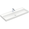 Villeroy & Boch Collaro Lavabo à poser sur meuble - 1200 x 470 x 160 mm - Blanc Alpin CeramicPlus - sans trop-plein SW358395
