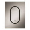 Grohe Arena Cosmopolitan Drukplaat - S-Size - brushed hard graphite (antraciet) SW242242