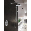 Hotbath Get together IBS5A complete thermostatische douche inbouwset met 2-weg stop omstel met 30cm plafondarm 30cm ronde hoofddouche staafhanddouche nikkel geborsteld SW299163 Hotbath Get together IBS5A complete thermostatische douche inbouwset met 2-weg stop omstel met 30cm plafondarm 30cm ronde hoofddouche staafhanddouche nikkel geborsteld SW299163