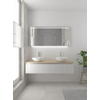 Bruynzeel Giro badmeubelset 49x150x46cm 2 wasbakken 2 lades met spiegel met softclose composite glans wit SW384315 Bruynzeel Giro badmeubelset 49x150x46cm 2 wasbakken 2 lades met spiegel met softclose composite glans wit SW384315