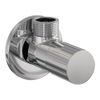 BRAUER Stripe Robinet d'arrêt d'angle - complet avec tuyau - chrome SW1434790