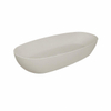 FugaFlow Eccelente Pietra Waskom - 95x36x14cm - solid surface - beige mat SW1587834