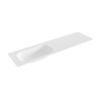 Mondiaz BIG small Talc solid surface inbouw wastafel 170cm links SW426688 Mondiaz BIG small Talc solid surface inbouw wastafel 170cm links SW426688