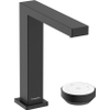 Hansgrohe Tecturis E Wastafelmengkraan - push to open plug - 15.8cm uitloop - coolstart - mat zwart SW918665